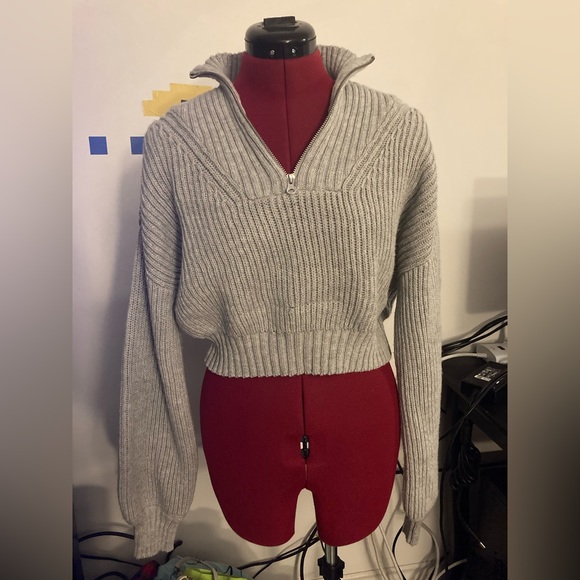 Light Grey Garage Sweater - Picture 1 of 4